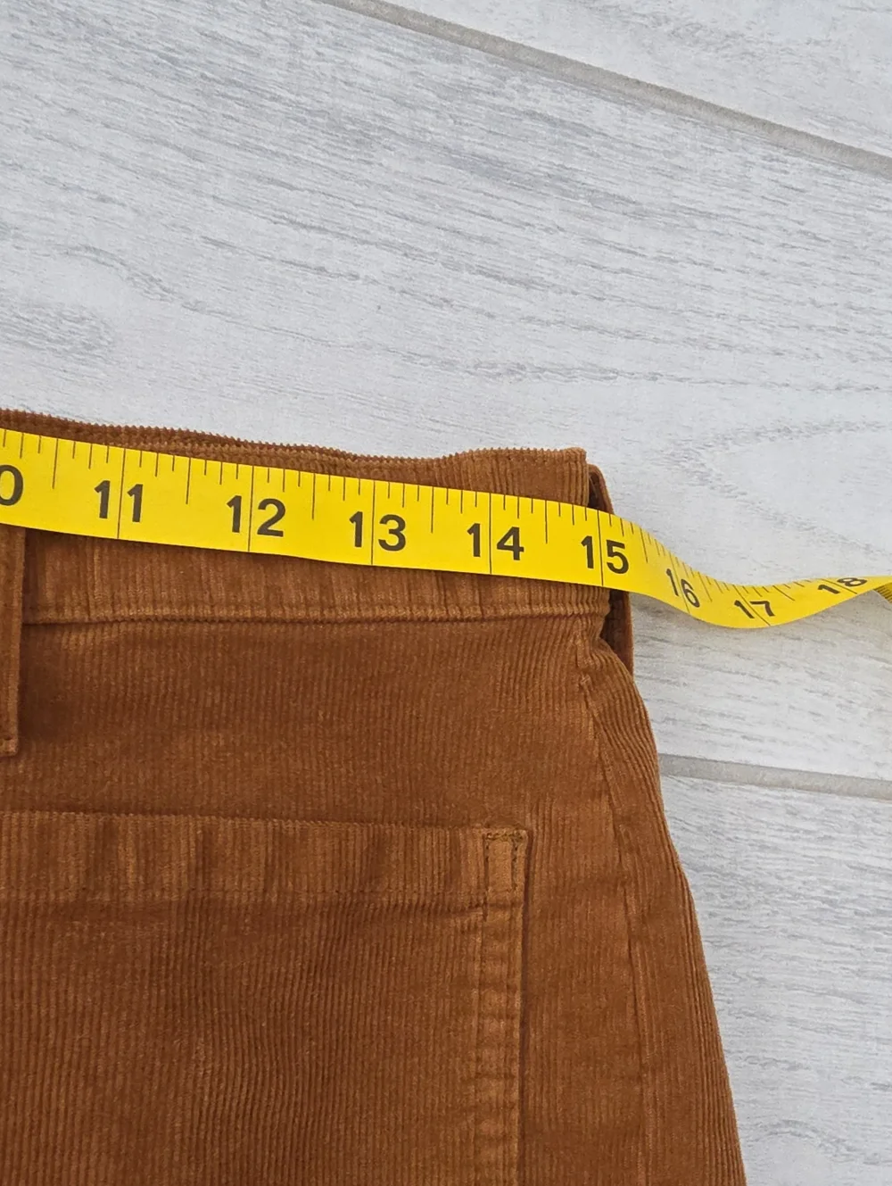 J.Crew Tan Wide Leg Corduroy Women's Size 28 Camel Front Pockets